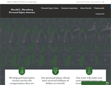 Tablet Screenshot of haroldthelawyer.com